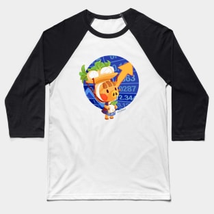 Daisy Stonks Sticker Baseball T-Shirt